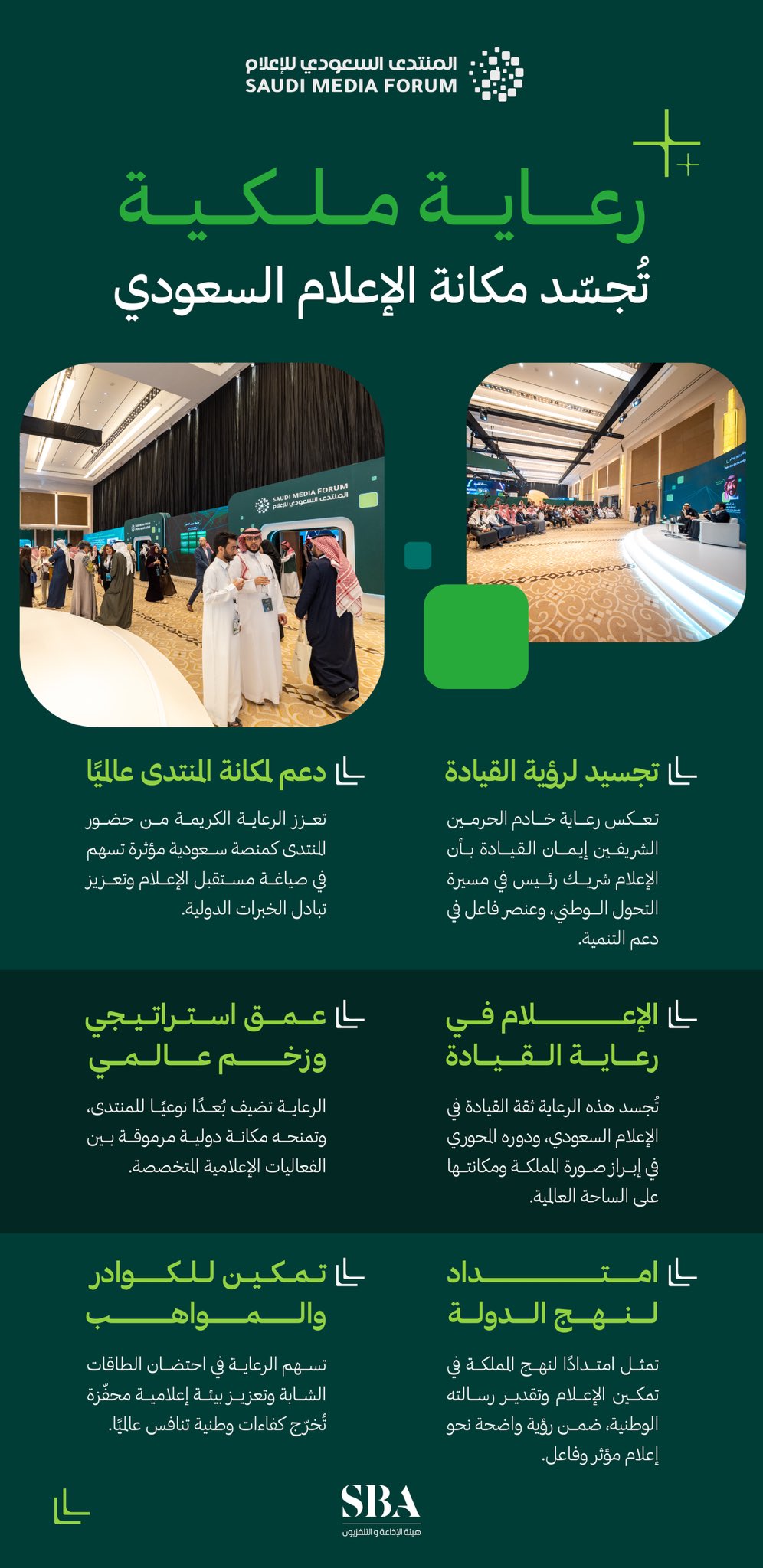 المنتدى السعودي للإعلام 2026 رعاية ملكية، ورؤية طموحة، نحو إعلام فاعل ومؤثر على المستويين المحلي والدولي.