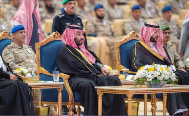  سمو ولي العهد يرعى حفل افتتاح مرافق قاعدة الملك سلمان الجوية بالقطاع الأوسط.