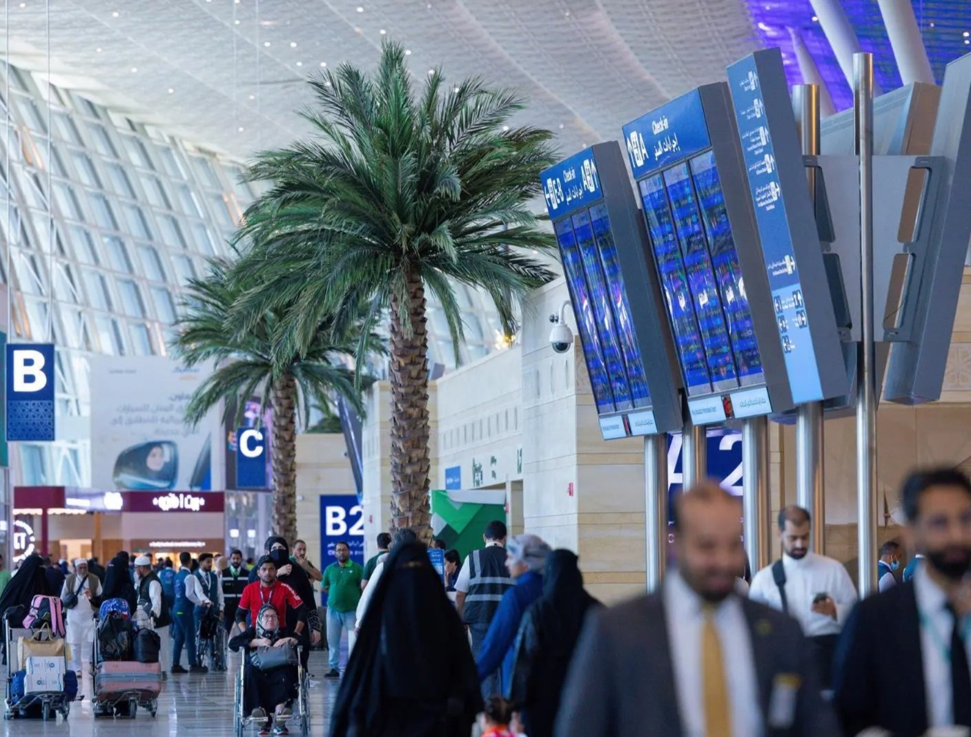 مطار الملك عبدالعزيز ضمن قائمة المطارات العملاقة في العالم.